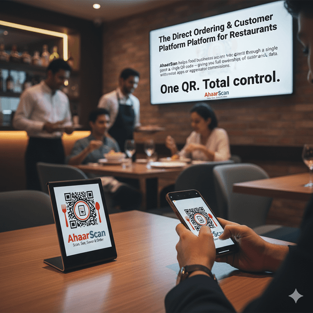 AhaarScan QR ordering